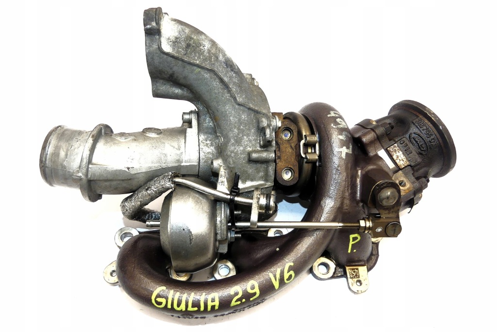 фото №1, Alfa romeo giulia quadrifoglio 2.9 v6 турбонагнетатель правая