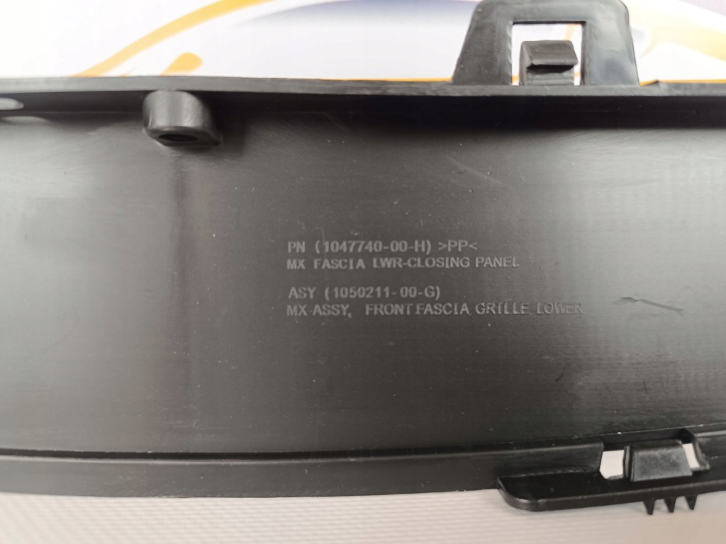 фото №7, Tesla model x 2016-2021 нижня молдинг передній бампера 1047740-00-h