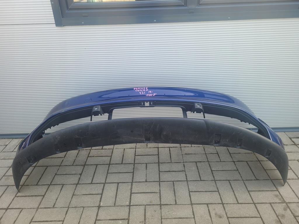фото №8, Porsche taycan 9j1 19- бампер перед передний 9j1807221d