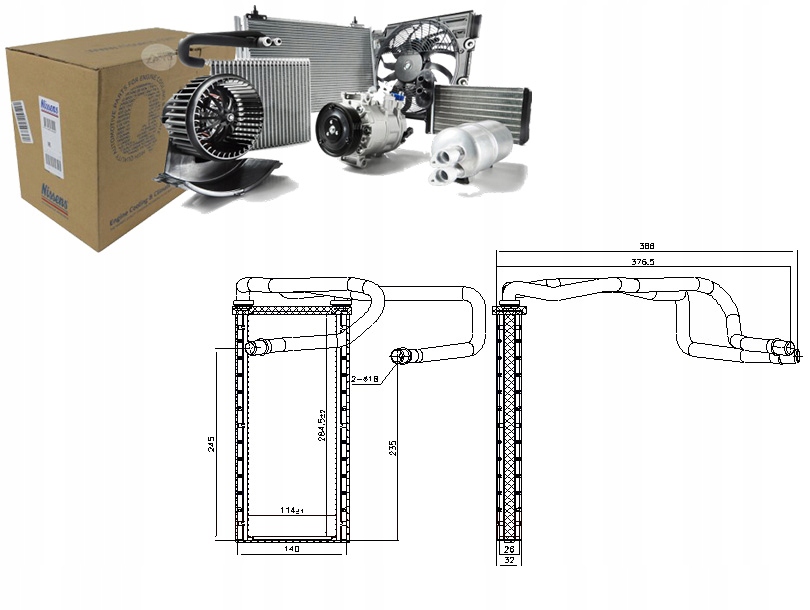 фото №1, Отопитель land rover discovery iv range rover sport i 2.7d-5.0