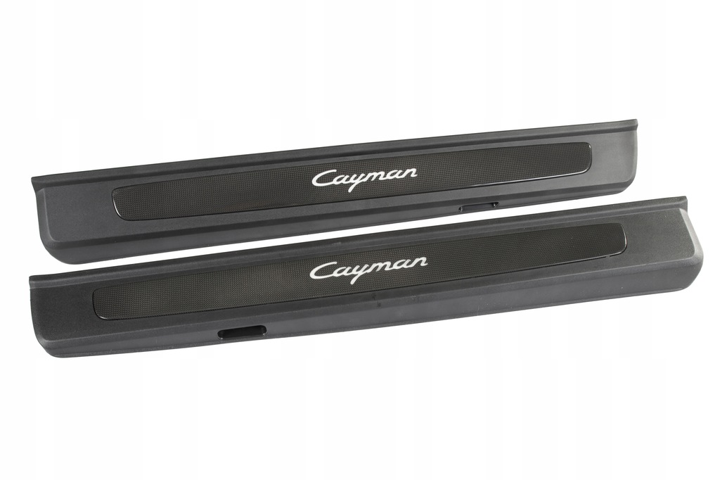 фото №12, Porsche 718 cayman 981/982 пороги карбон+ підсвітка.