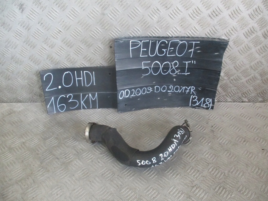 Купити Труба патрубок повітря peugeot 5008 i 2.0 hdi 09-17 r. hybrid