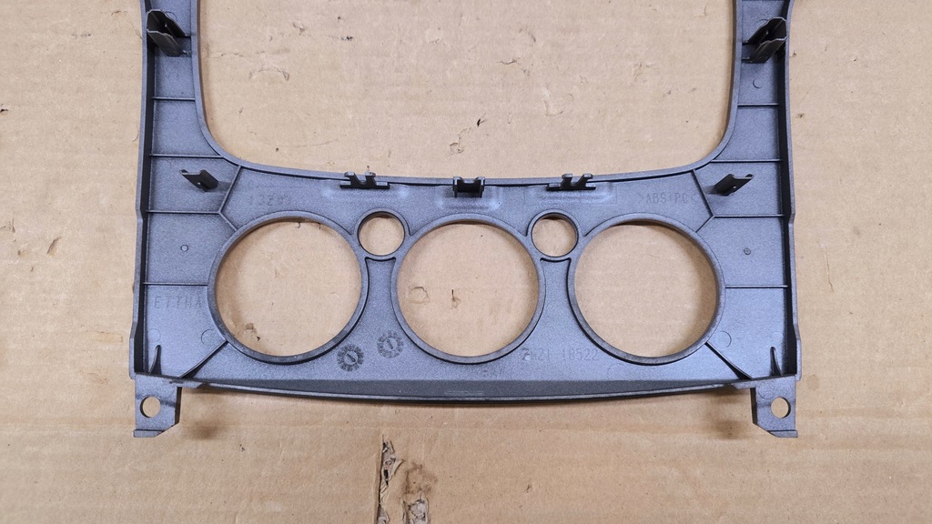 фото №14, Ford s-max mk1 galaxy mk3 2006 - 2015 rok рамка радіо консолі срібляста сіра