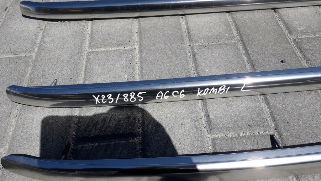 Audi a6 c6 універсал рейлінги дахові хром в Україні