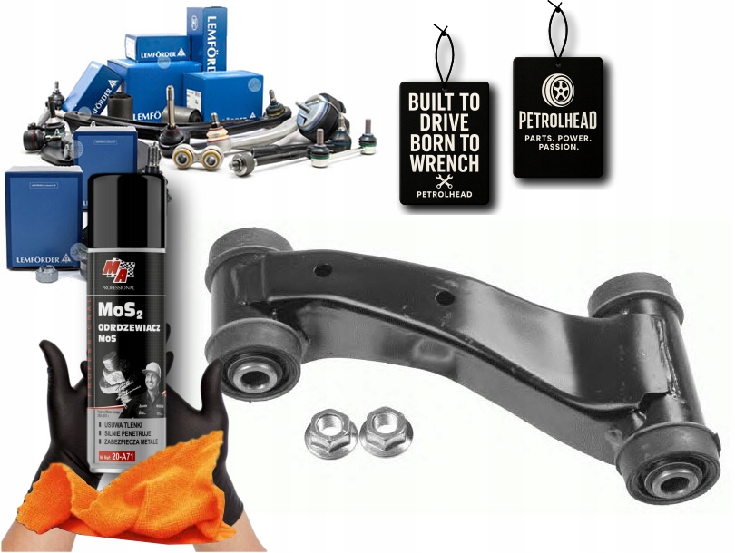 фото №1, Рычаг nissan перед primera 90-01 le верхний lemford #petrolhead pro+ kit1