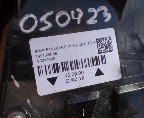 фото №7, Bmw 2 f45 права led оригінал 7491338-08