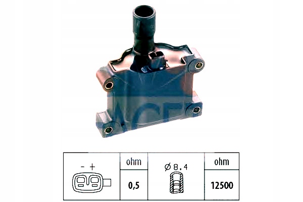 фото №8, Катушка зажигания toyota previa 2.4 90-