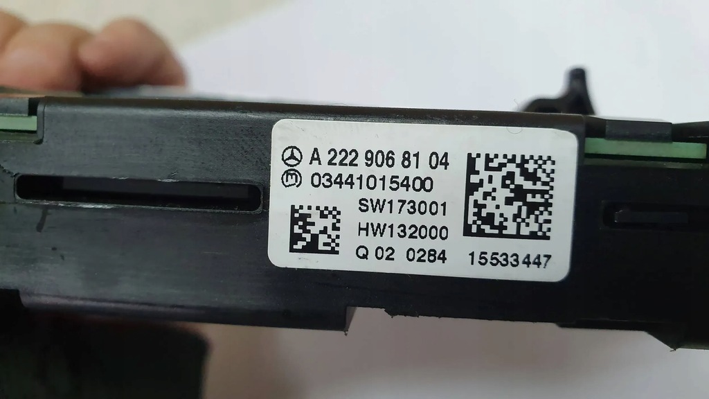 фото №7, Панель кондиционера a2229068104 mercedes s-klasa w222