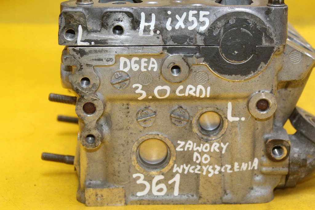 фото №16, Головка ліва hyundai ix55 kia 3.0 crdi d6ea