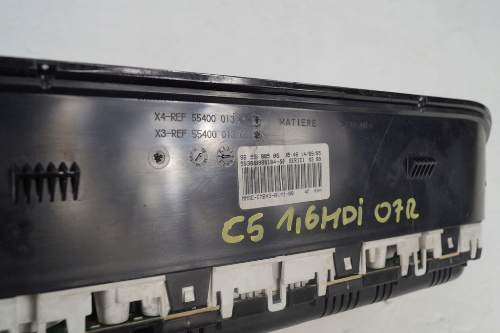 фото №10, Citroen c5 ii lift прилади прилади 1.6 hdi a40az995 9655608580