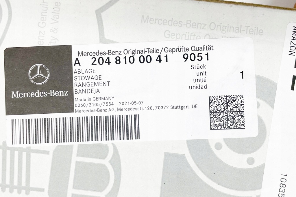 фото №10, Mb glk-class x204 кронштейн na накладки на фары солнцезащитные a20481000419051