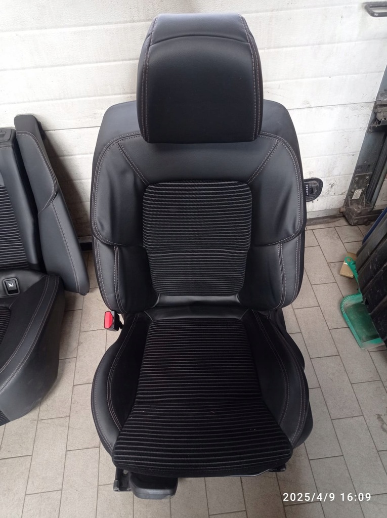 фото №5, Сидіння заднє сидіння обшивки комплект renault talisman напівшкіра