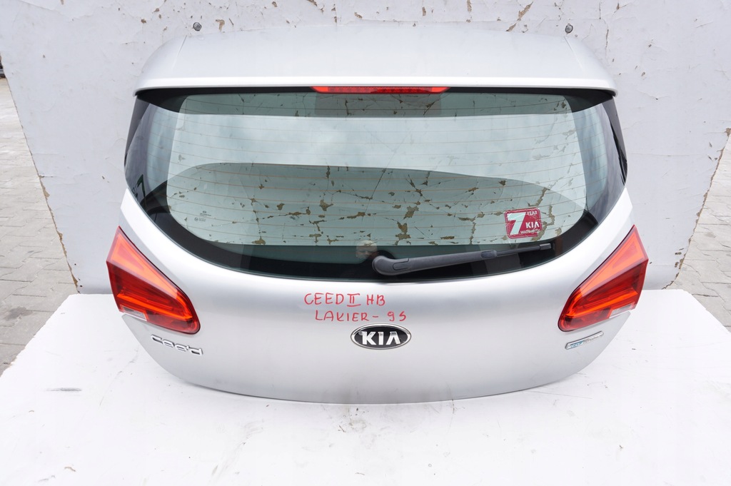фото №1, Крышка багажника багажника задняя kia ceed ii 2 hb 9s