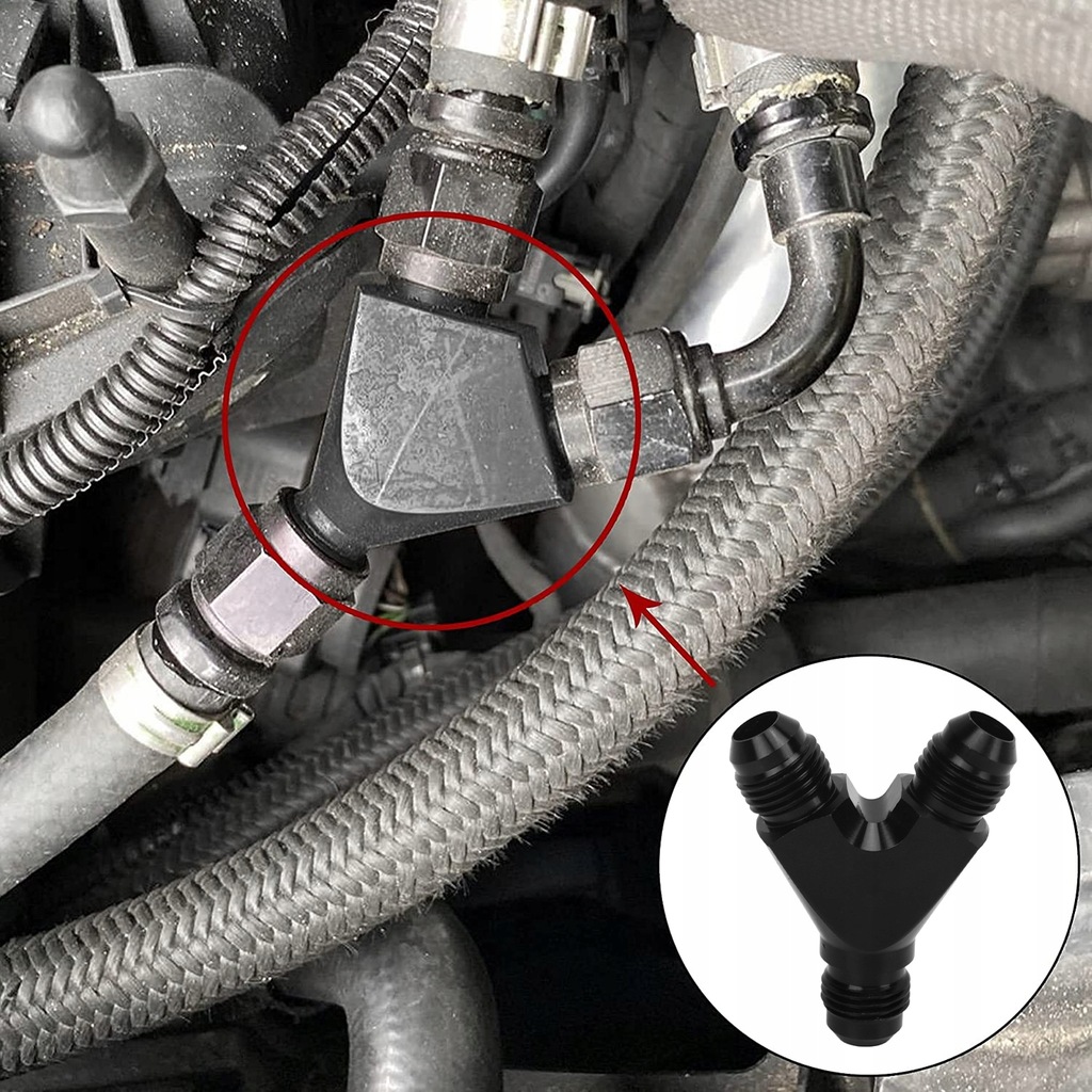 фото №9, З'єднувач union fitting спліттер czarna anodowana