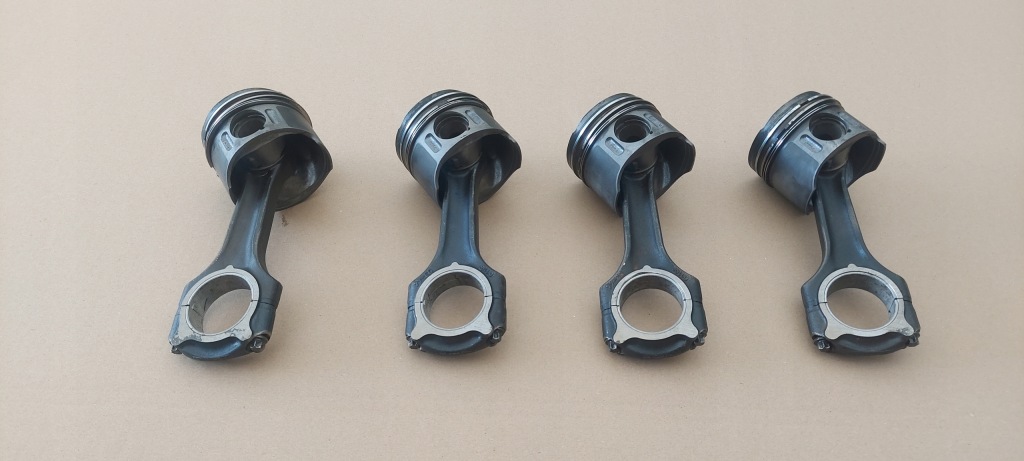 фото №1, Поршень +шатун с вкладышами mercedes sprinter 2.2tdi 8854