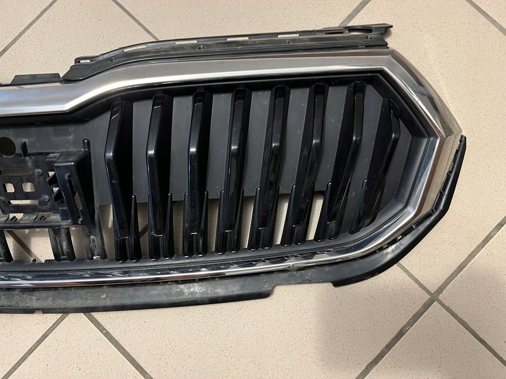 фото №11, Решітка радіатора решітка решітка радіатора бампера skoda fabia iv 4 6va 21-