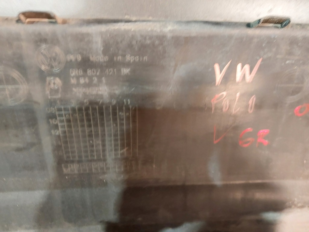 фото №6, Бампер задняя vw polo v 09-14r