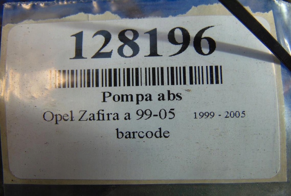 фото №5, Opel zafira a 2.0dti насос abs 0273004362