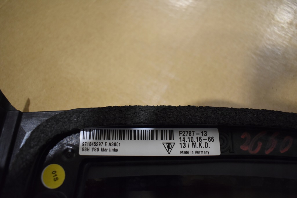 фото №6, Idealna скло кузовна ліва porschce panamera 971 16r 1