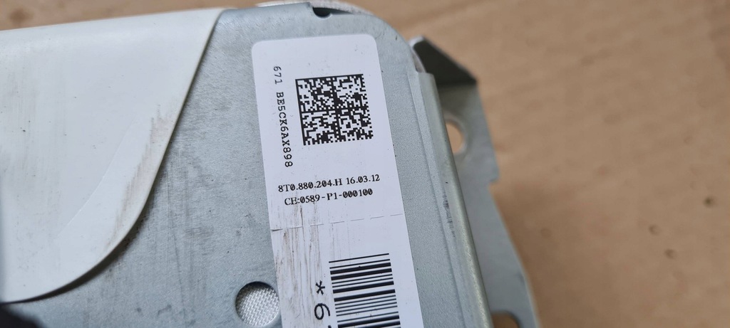 фото №12, A4 b8 lift подушка воздушная подушка безопасности пассажира 8t0880204h a5 8t q5