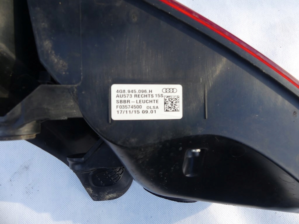 фото №6, Dw audi a7 кришка багажника лампи 4g8945095h 4g8945096h