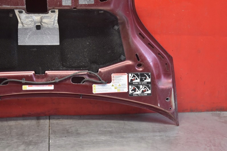 фото №14, Капот кришка двигуна bordowa citroen nemo 07-17