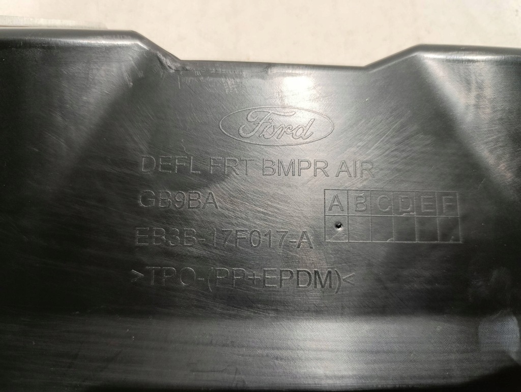 фото №7, Спойлер накладка бампера перед ford ranger 5 v 15- eb3b-17f017