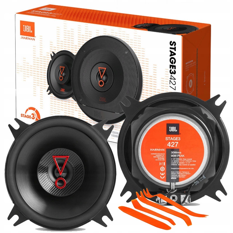 фото №1, Jbl 427 динамики alfa romeo 155 citroen berlingo c1 saxo peugeot 107 206