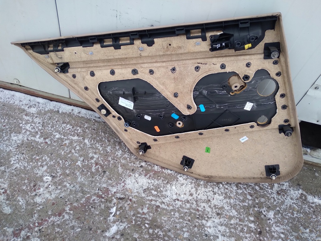 фото №5, Bmw e46 sedan kombi обшивка двері правий задня шкіра