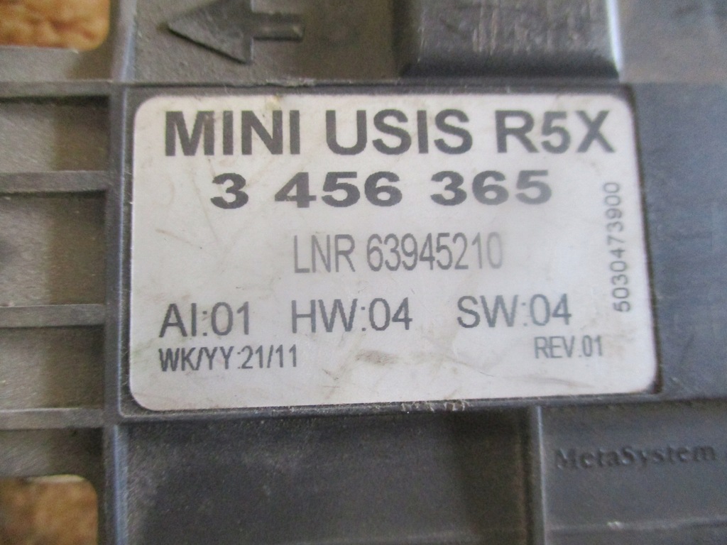 фото №3, Модуль блок керування сигналізація mini cooper r55 r56 3456365