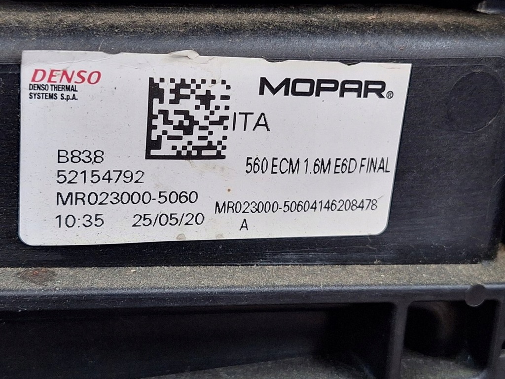 фото №7, Jeep compass ii lift 2.0 mjt m-jet радиатор pas передний kpl.