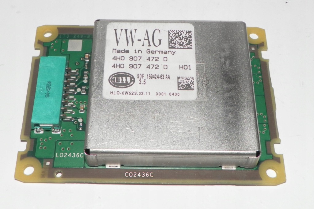 фото №1, Audi a6 s6 c7 a8 d4 модуль led перетворювач matrix 4h0907472d оригінальний номер