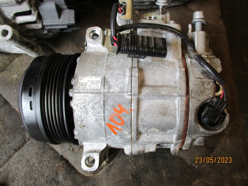 фото №1, 104. генератор mercedes 4472605981