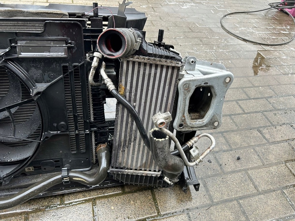 фото №8, Ford kuga mk2 lift 1.5 pas передний радиатор комплект балка