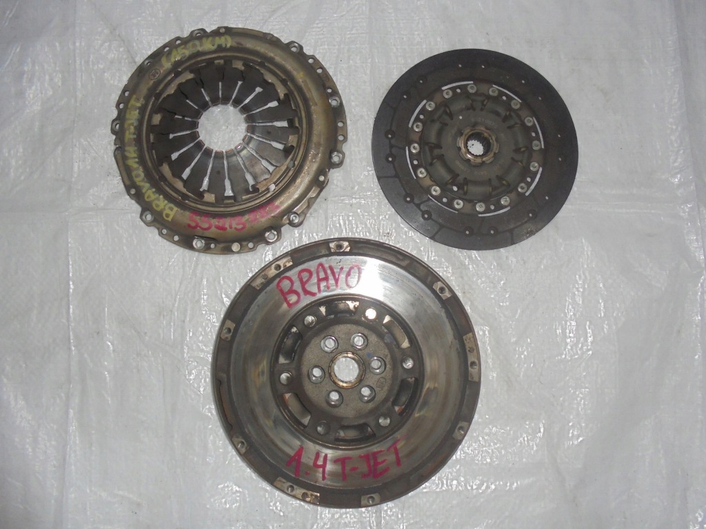 фото №1, Зчеплення колесо двомасовий fiat bravo ii 1.4 turbo tj