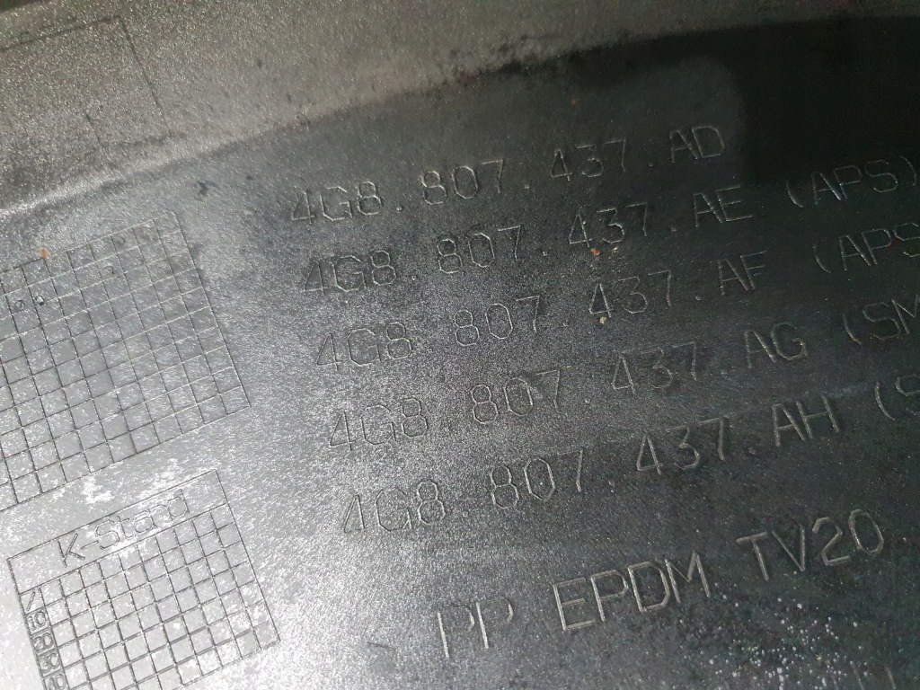 Audi a7 4g8 s line lift 14-18 бампер перед передній 4 x pdc Зі Шроту