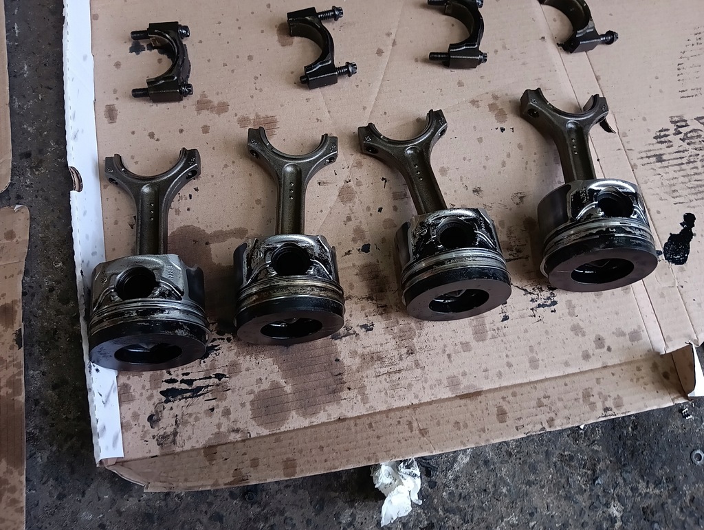 фото №9, Bmw f20 f21 2.0d 15r b47d20a блок двигателя wal коленчатый вкладыши поршни