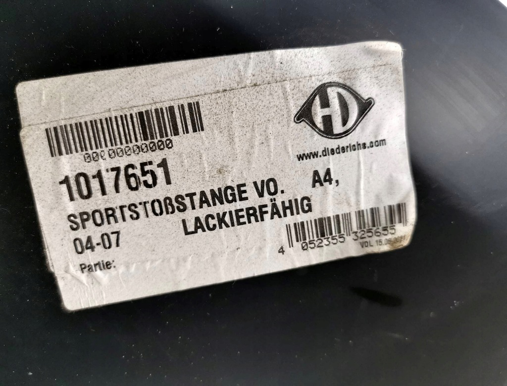 фото №10, Бампер перед audi a4 s4 rs4 b6 8ed тюнинг sport