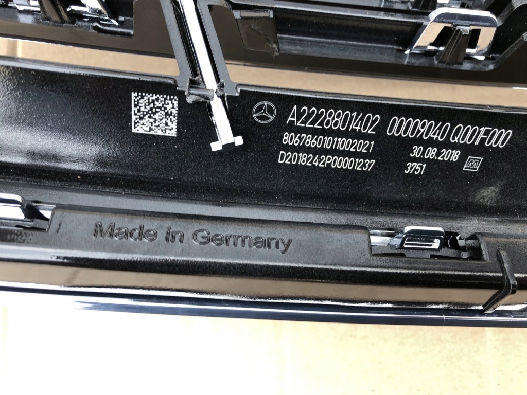 фото №8, Решітка радіатора решітка радіатора mercedes s-klasa w222 lift, aso новий