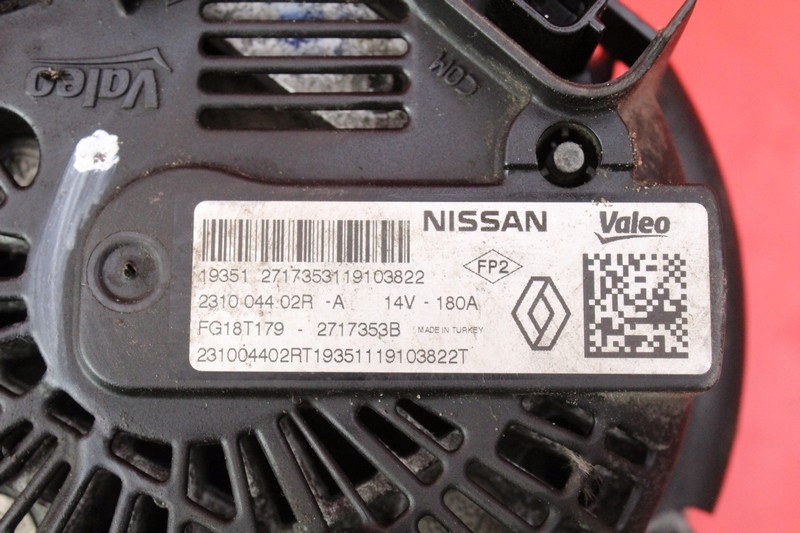 фото №7, Генератор 231004402r dacia duster 2 ii 1.5 dci 116 km 17-21