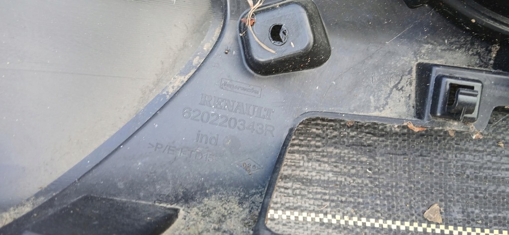 фото №12, Renault kadjar 15- бампер перед передній pod 6x pdc oryg