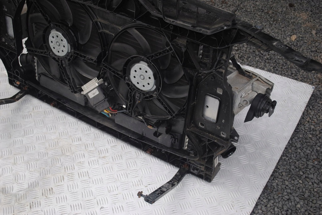 фото №6, Pas передний усилитель радиатор 2x вентилятор audi a4 b8 1.8 tfsi