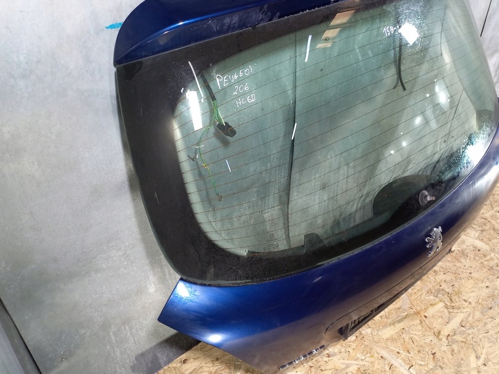 фото №2, Крышка багажника багажника peugeot 206 хэтчбек