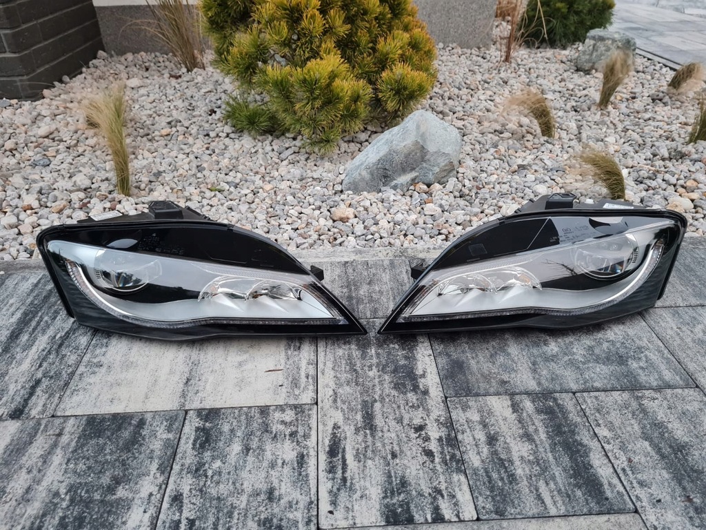 фото №1, Audi r8 420 spyder v8 лампы перед full led dynamic 420941029n 420941004n