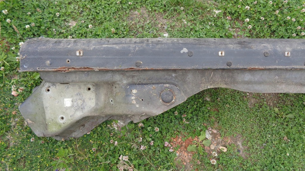 фото №7, Порог fiat panda 2 ii 100hp 2006-2012r. правый чёрный 891/b