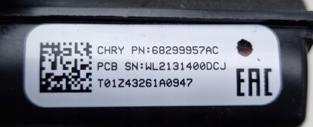 фото №3, Chrysler pacifica s 3.6 lift awd модуль кнопка запуск стоп keyless 2022r