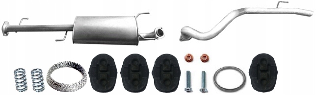 фото №1, Toyota land cruiser 3.0 d od 2002 гасник труба