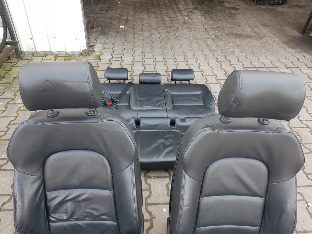 фото №7, Audi a3 8p 04-12r сидіння шкіряний заднє сидіння 5d sportback