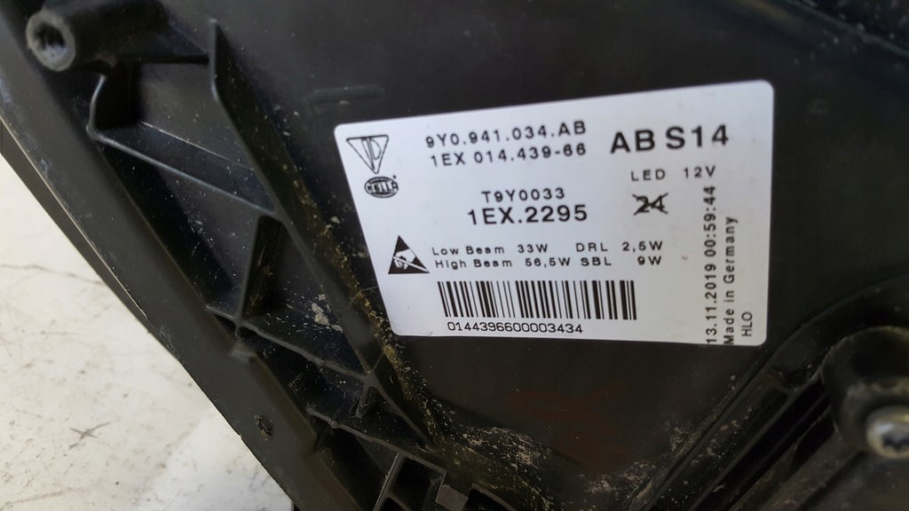 фото №8, Porsche cayenne 9y0 full led matrix лампа перед