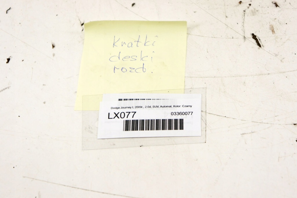 фото №5, Lx077 dodge journey решітка обдув перед